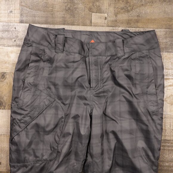 Columbia High Volt Omni-Heat Omni-Tech Snow Pants Women's Size XL Gray Plaid - Picture 2 of 15